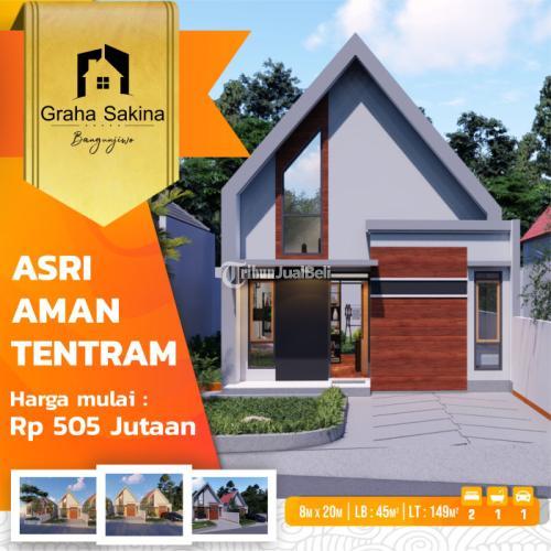 Dijual Rumah Tipe 45 LT 149 di Perumahan Bangunjiwo Kasihan - Bantul