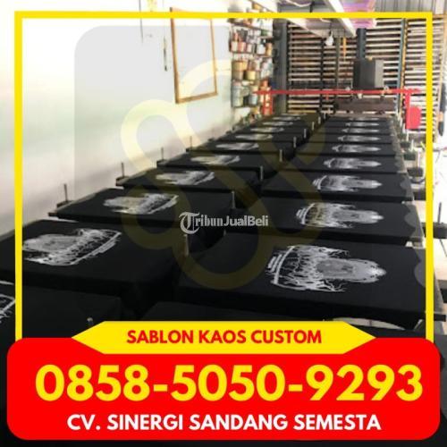 Konveksi Kaos Sablon Plastisol - Gresik