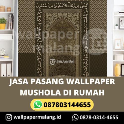 Jasa Pasang Wallpaper Mushola di Rumah - Malang