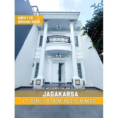 Dijual Rumah Mewah Classic Modern Di Dalam Cluster Jagakarsa - Jakarta Selatan