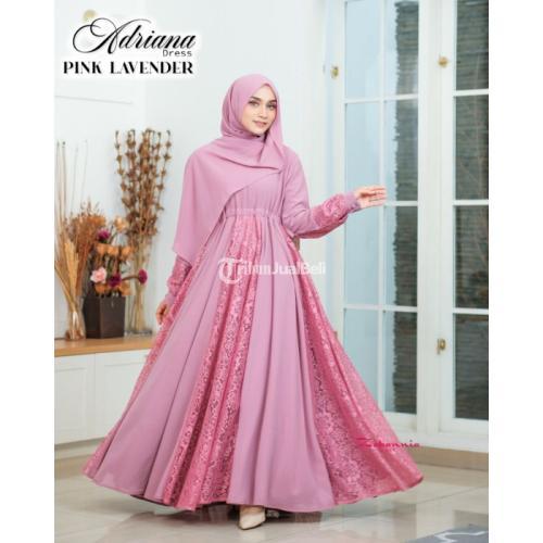 WA 085 790 255 364, Distributor Baju Gamis Sarimbit Terbaru Zabannia Hijab Blitar Jatim