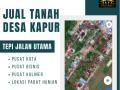 Dijual Tanah Luas Global 9235 m2 Jalan Desa Kapur Kota - Pontianak Kalimantan Barat 