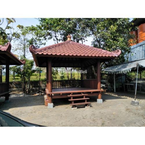 Gazebo Kayu Kelapa