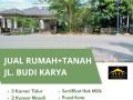 Jual Rumah Plus Tanah Luas 624m2 3KRT 2KM Jalan Budi Karya - Kota Pontianak Kalimantan Barat