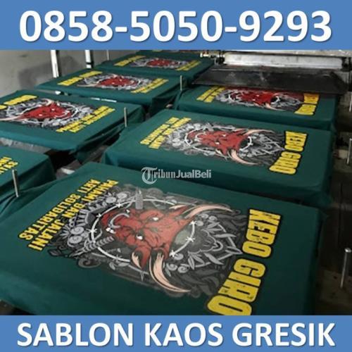 Jasa Sablon Kaos Bahan Awet Harga Terjangkau - Gresik