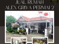 Dijual Rumah Alex Griya Permai LT 234m2 Furnish - Pontianak Kalimantan Barat 
