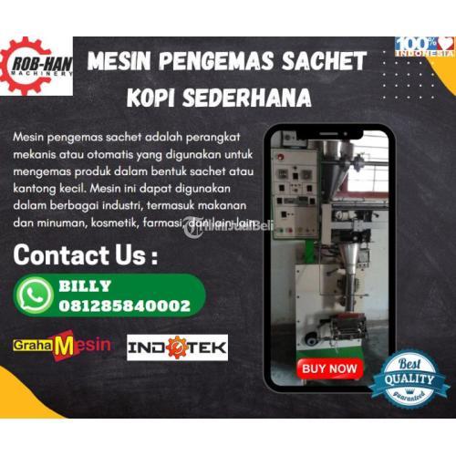 MESIN PENGEMAS SACHET KOPI SEDERHANA MALANG