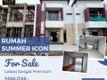 Jual Rumah Summer Icon 2 Lantai Tipe 210 5KT 5KM Lokasi Sangat Premium - Kota Pontianak Kalimantan Barat