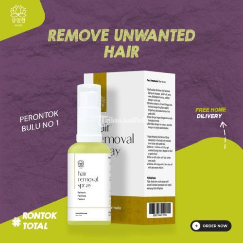 Perontok Rambut Permanen Kondang Hair Removal Spray