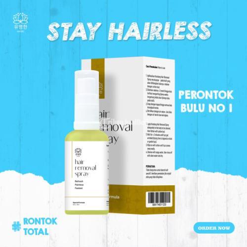 Cream Penghilang Bulu Ketiak Permanen Kondang Hair Removal Spray