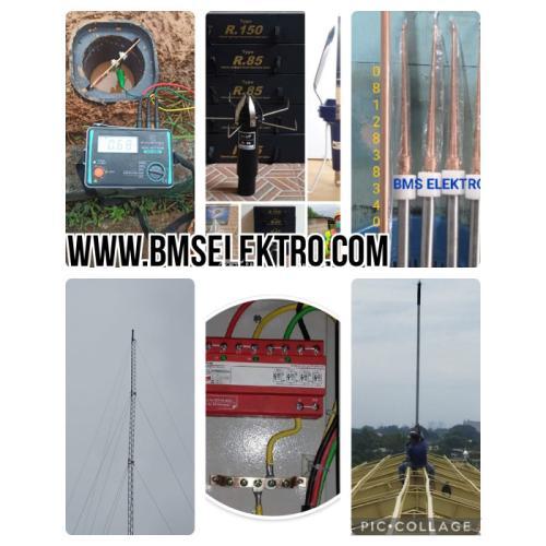 Jasa Pasang Penangkal petir Cikarang Pusat l Grounding System - Bekasi