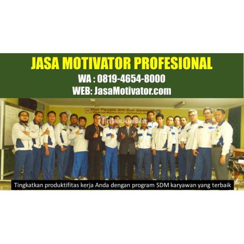 Jasa Motivator Lamongan Untuk Diklat Team Building