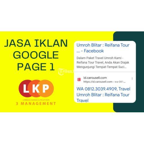 Jasa Pasang Iklan Tampil Pertama di Google di Kediri Kota Tribun JualBeli Jasa Pasang Iklan Tampil Pertama di Google di Kediri Kota Tribun JualBeli