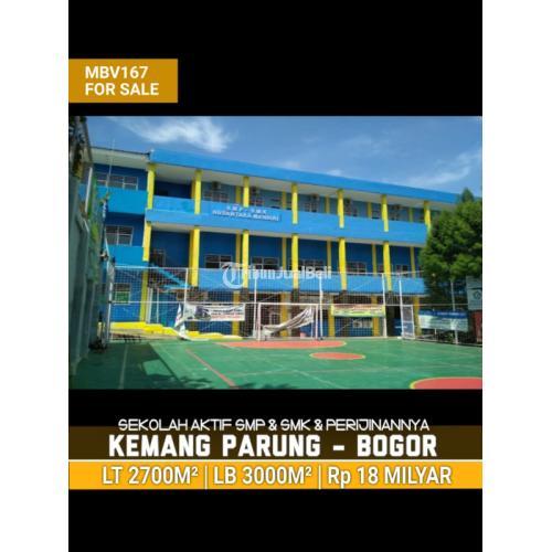 Gedung Sekolah Aktif SMP dan SMK Lengkap Dengan Perijinanannya