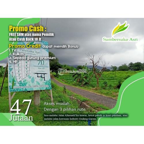 Terbaik! Kavling Sumber Suko Asri 47 Jutaan + Bonus TV, Kulkas, Sepeda Gunung, atau HP