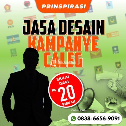 0838-6656-9091 (GARANSI TERMURAH), Jasa Desain Kampanye Caleg Kabupaten Banjarnegara