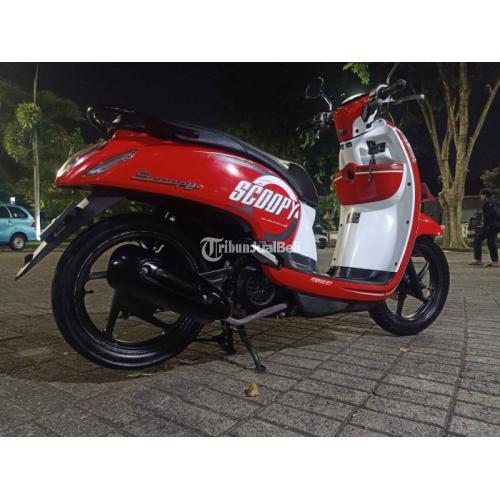 Motor Honda Scoopy Bekas Tahun 2016 Siap Pakai Harga Nego Warna Merah ...