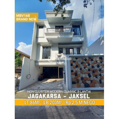 Dijual Rumah Mewah 3 Lantai Jagakarsa Selangkah ke Ragunan dan Cilandak KKO - Jakarta Selatan