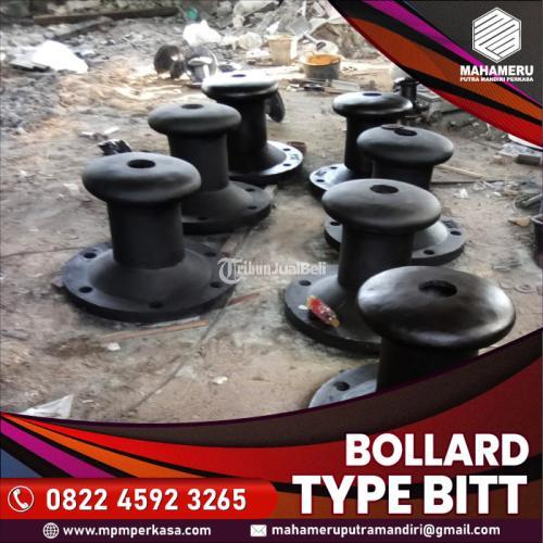 Bollard Dermaga tipe Bitt 70 Ton di Ternate - Bollard type Curve Kapasitas 70 T di Ternate