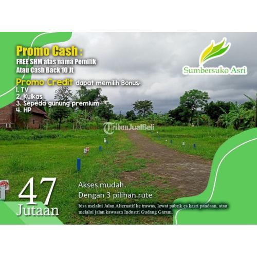 Kesempatan Langka! Kavling 47 Jutaan + Bonus Hadiah Menarik di Sumber Suko Asrii