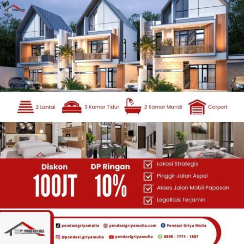 Rumah Depok Sleman dekat Ambarukmo Transmart Maguwoharjo Bandara Adisucipto