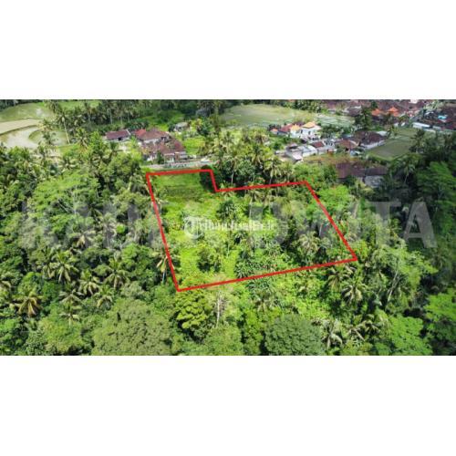 Tanah murah los sungai view lembah kenderan ubud dkt the kayon resort