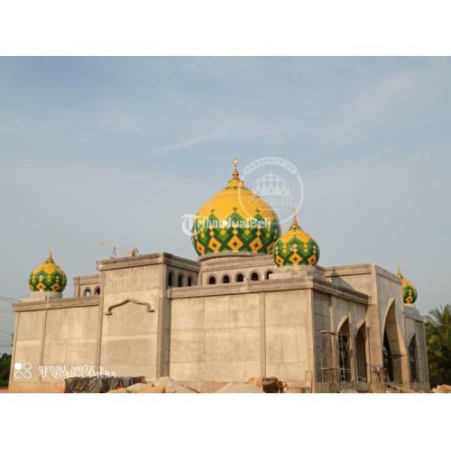 Kubah Untuk Masjid Musholla dan Surau di Mataram Dengan Beragam Motif Warna