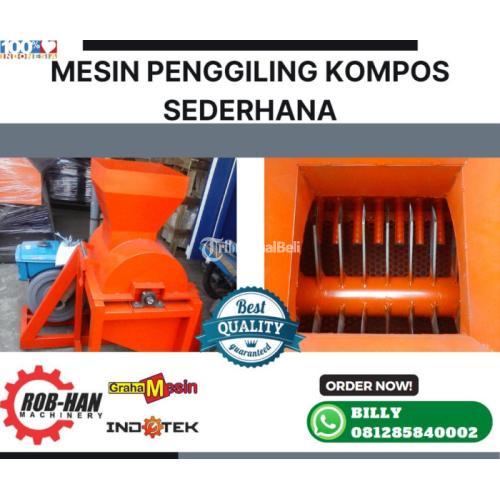 MESIN PENGGILING KOMPOS SEDERHANA MALANG