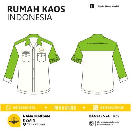 HARGA KONVEKSI!! KEMEJA LAPANGAN JAKARTA SERAGAM KEMEJA