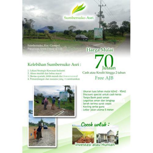 Beli Kavling Cuma 47 Jutaan! Bonus TV, Kulkas