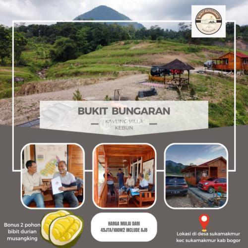 Tanah Murah Stategis dekat Wisata Alam Puncak dua Bogor