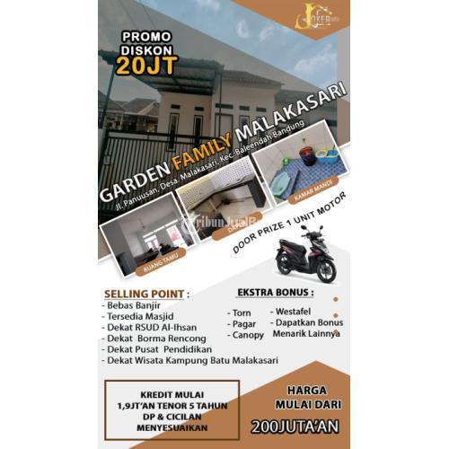 Rumah Bandung Selatan lebih murah dan berkualitas