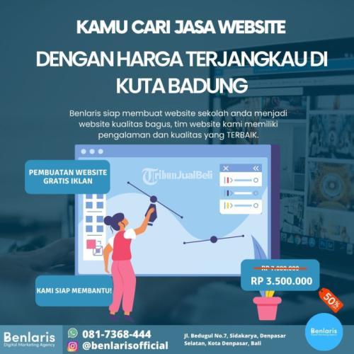 Jasa Website Sekolah dengan Harga Terjangkau di Dekat Kuta - Denpasar
