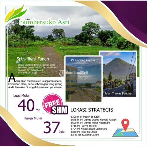 Jual Kavling Murah! Harga 47 Jutaan + Bonus TV, Kulkas, Sepeda Gunung, dan HP di Sumber Suko Asri