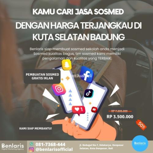 Jasa Sosmed Sekolah dengan Harga Terjangkau di Dekat Kuta Selatan Badung