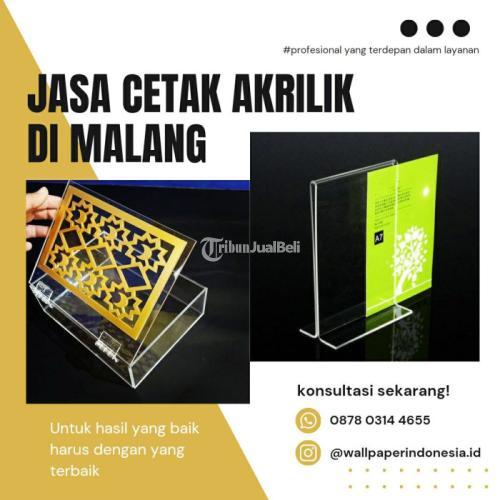 Jasa Cetak Akrilik - Malang