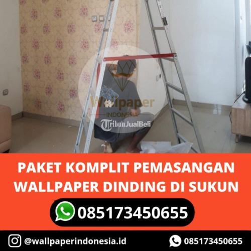 Paket Komplit Pemasangan Wallpaper Dinding Di Sukun
