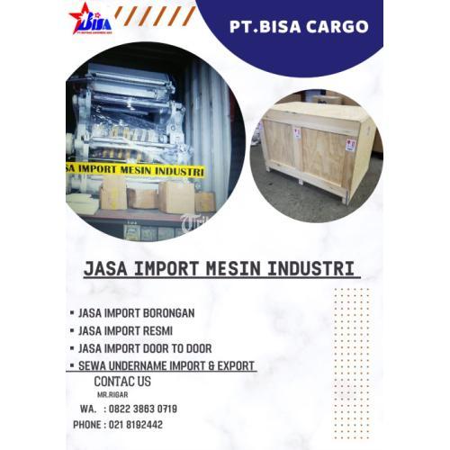 jasa import mesin cif dan fob