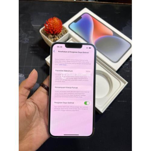 HP iPhone 14 128gb Ibox On Fullset Normal - Mojokerto