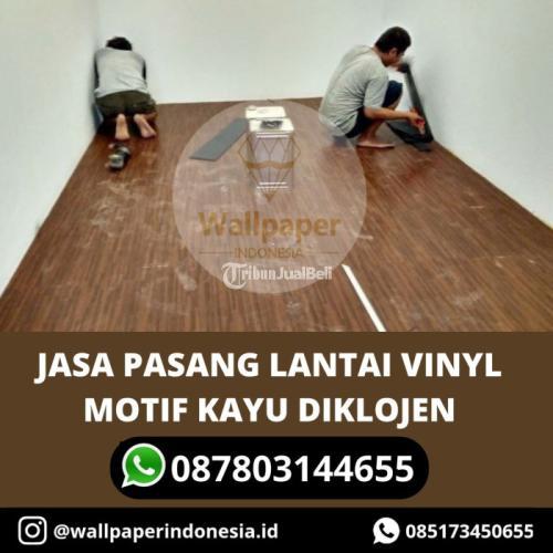 Jasa Pasang Lantai Vinyl Motif Kayu Di Klojen
