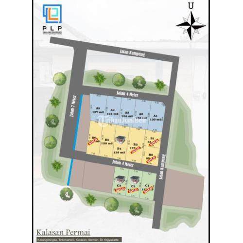 TANAH KAVLING TERBAIK DI KALASAN “PROMO IDUL  ADHA” 1.9/M SIAP BANGUN, 5 MENIT JL JOGJA-SOLO KM 14