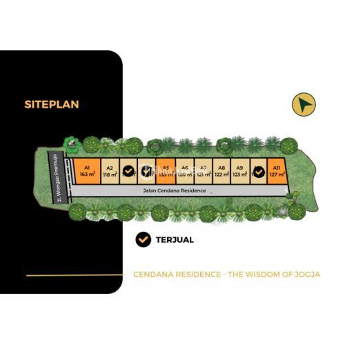Rumah Jongke Cendana Residence Jogja 2 Lantai 3 Kamar