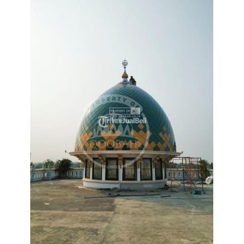 Kubah Masjid Dan Musholla Beragam Motif Warna di Cirebon + Garansi Pabrik