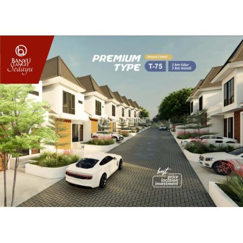Dijual Rumah Perumahan Banyu Langit Sedayu Hunian Exclusive Area Surise Jogja Free All Biaya - Yogyakarta