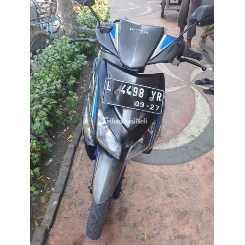 Motor Honda Vario 1102012 Hitam Biru Bekas Surat Lengkap di Surabaya