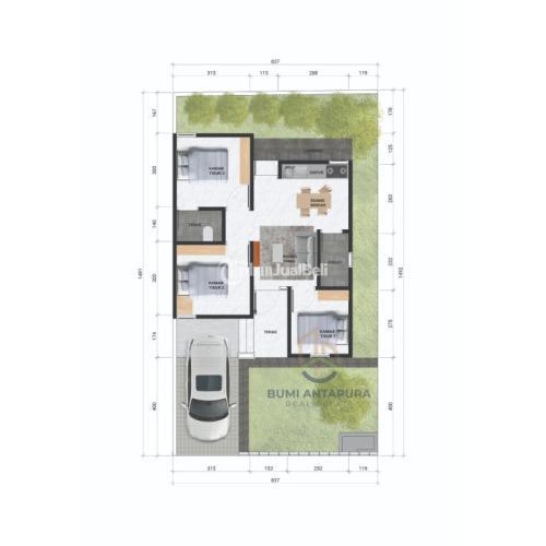 RUMAH CANTIK DESAIN MINIMALIS DI NGEMPLAK SLEMAN
