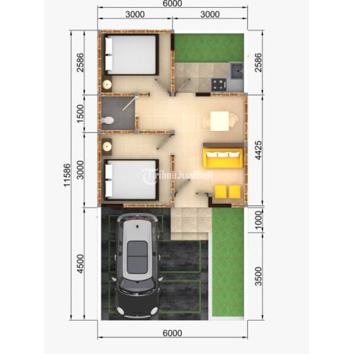 RUMAH MURAH LOKASI STRATEGIS DEKAT EXIT TOL AMPELDENTO