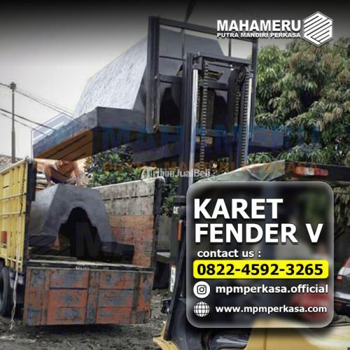 Karet Fender V - Rubber Fender V Dermaga/Pelabuhan Termurah
