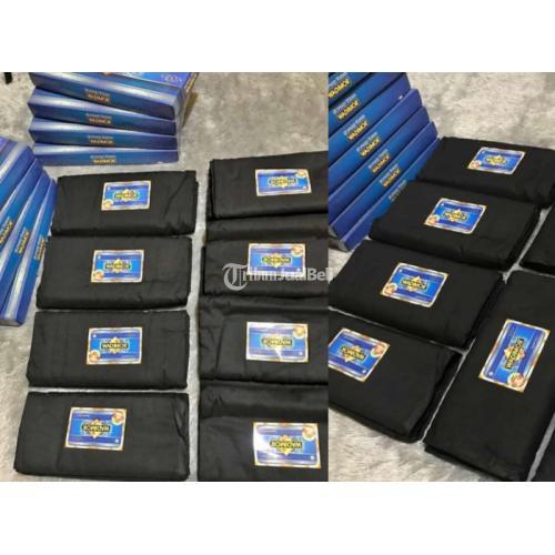 Harga Grosir Sarung Wadimor Hitam Polos