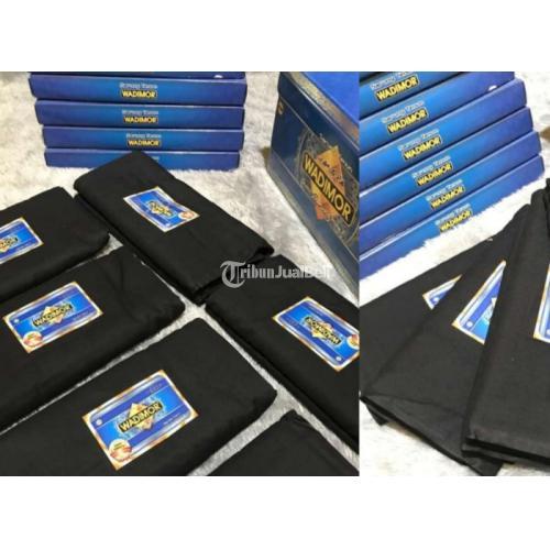 Harga Grosir Sarung Wadimor Hitam Polos